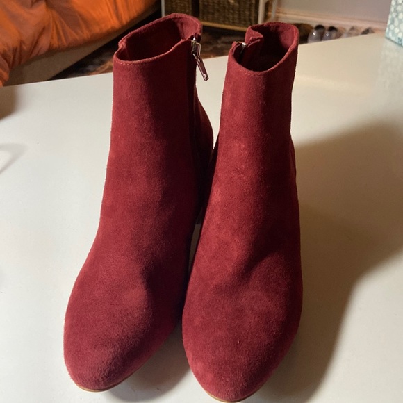 Brigitte for J Jill Shoes - J Jill Suede zipper booties